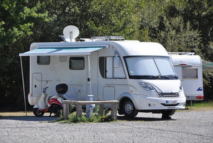 L'aire de camping car