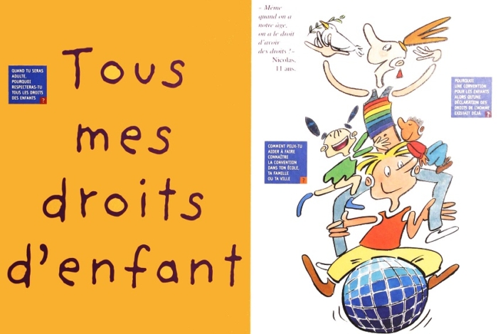 Tous mes droits d’enfant