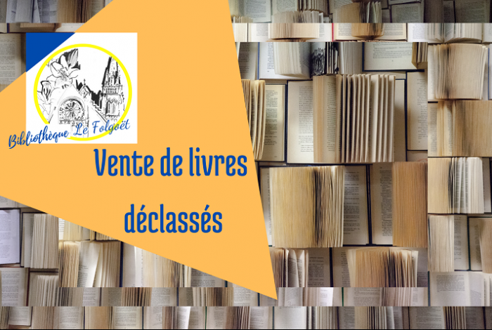 Vente de livres à la bibliothèque