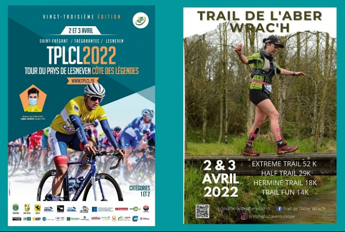 Trail de l’Aber Wrac’h et TPLCL : modification des conditions de circulation