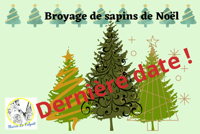 Broyage de sapins – Nouvelle date