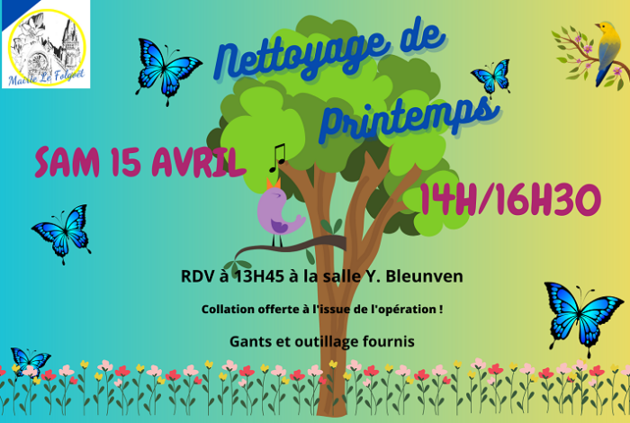 Nettoyage de printemps