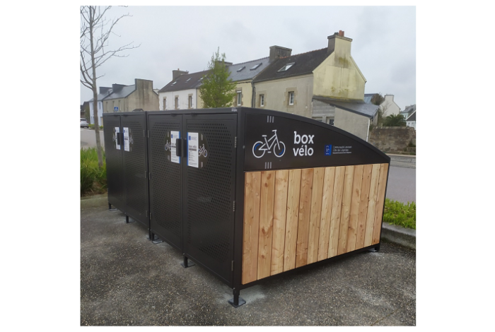 Box à vélos en libre service