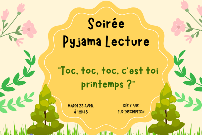 Soirée pyjama lecture