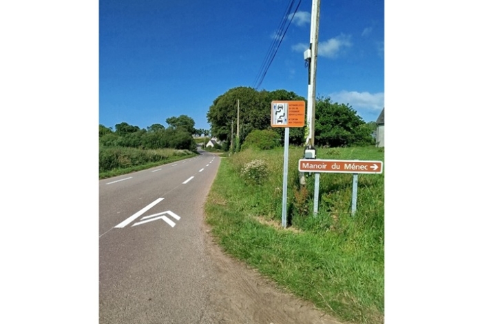 Création de chaucidou route de Lanarvily