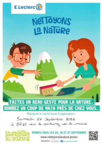Nettoyons la Nature – 26 septembre 2026
